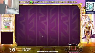 Vei do raio pagando 160x no giro, cena rara!! - leozln7 - stream big win 2025