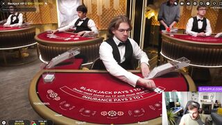 b2b bj wins - Archie - twitch gambling vibe stream