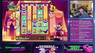 DANNY DOLLAR INSANE WIN - JerzyTrades - casino slot wins twitch stream