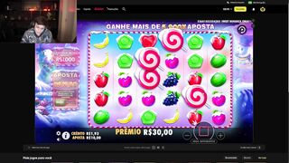 ONTEM FOI TENSO !clash !yt - dona - twitch slots streamer jackpot