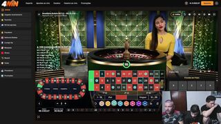 FORRA NA ROLETA - cellinrj - twitch streamer plays casino games