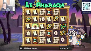 Le Pharaoh poderia ter dado esse Max Win!! - leozln7 - twitch streamer slot reaction