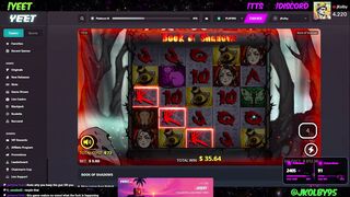 BonusonBookofShadows - jKolby - twitch stream spin streak