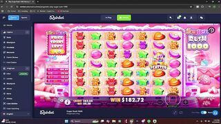 Hitting Big on SUGAR RUSHH!!!! - freaklawds - twitch streamer gambling live