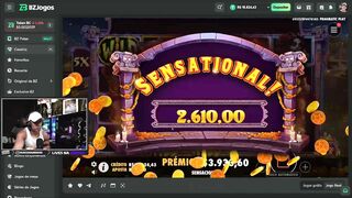 FUMO ATE O AMANHECER - HudsonAmorim1 - twitch streamer tries to win slots