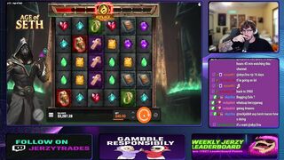 SETH INSANE HIT - JerzyTrades - twitch replay slot machine