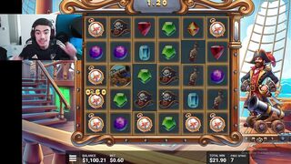 pirate bonanza win - Zorro100x - twitch casino marathon stream