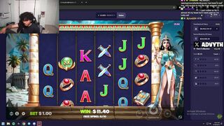 SUS NUT MOMENT - Advyth - twitch gambling session moments