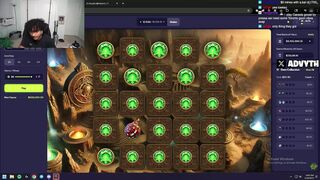 mines - Advyth - twitch slot live play replay