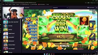 MALOU TD KKKKKKKKKKKKKKKK - pretaao - twitch gambling session moments