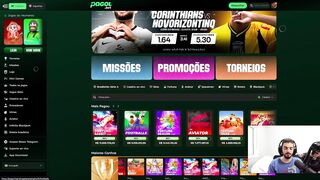 +18  - Cassino 10k de banca REAL  / React !Gol - nzaotv - online casino jackpot twitch