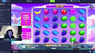 1000x - Newbatoon - insane casino win twitch