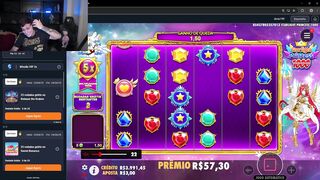 +18 SEXTOU BB CALICA (banca incial 3800) !pix !clash !yt - dona - twitch slots streamer jackpot