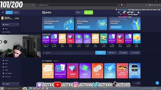 BROKE STREAMER ASKS HIS FRIEND FOR MONEY TO GAMBLE - Juztxn - top twitch casino stream