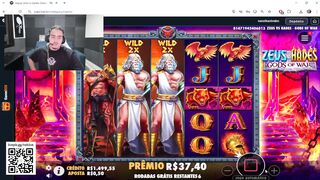 Primeira forra do dia - enezeka_ - streamer hits jackpot twitch