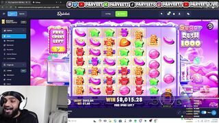 HE SAYS HARD R - Paryeet - streamer hits jackpot twitch