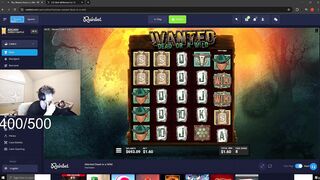 wanted - websterfn - twitch stream slots non-stop