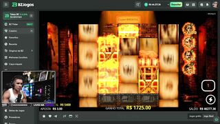 100K COM FUMO MISTERIOSO - HudsonAmorim1 - twitch streamer jackpot chase
