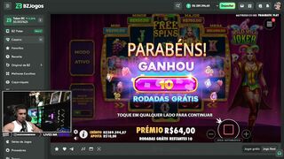 350k DE BANCA COM FUMO MISTERIOSO - HudsonAmorim1 - twitch stream slot jackpot attempt