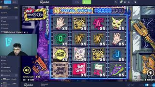 Faxuty Hits A 5000x On Outsourced - faxuty - best twitch slot stream clips