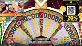CRAZY TIME EM BUSCA DO 5000X - kmarguin1 - massive casino payout