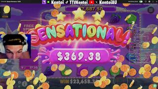 double 1000x - kentei - twitch streamer playing online slots