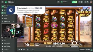sapatao pt2 - HudsonAmorim1 - twitch slots streamer bonus round