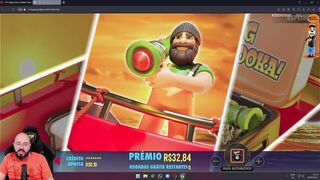 clipe max win inscrito bigbass 1000 - Xakaall - twitch jackpot reaction