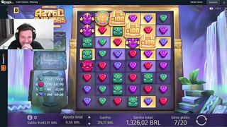 FORRANDO NO AZTEC - brunofulman_ - casino streamer win 2025
