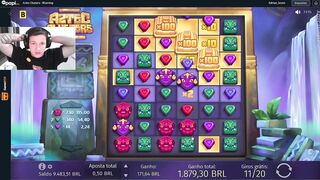 AZTEC PAGANDO MUITO - brunofulman_ - best twitch slot stream clips