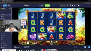 W RAINBET - AdamBomb - twitch streamer gambling game