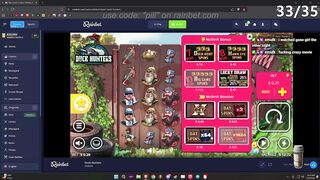 $18 day spin at $52 balance - p1lll - online slot stream big win