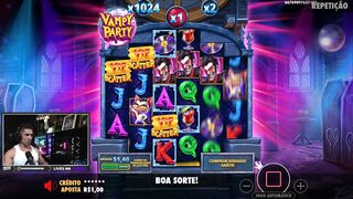350k DE BANCA COM FUMO MISTERIOSO - HudsonAmorim1 - twitch casino win highlights