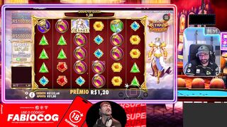CARA DE DERROTADO - FabioCOG - twitch streamer crazy slot moment